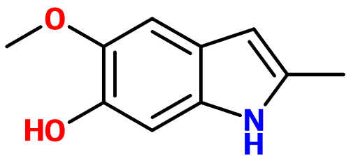 (image for) MC004347 6-Hydroxy-2-methyl-5-methoxyindole